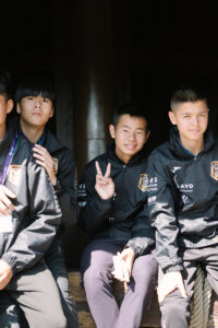 Imágenes de la visita de Dream Taiwán al Dolmen de Soto y al Muelle de las Carabelas 3 - Gañafote Cup