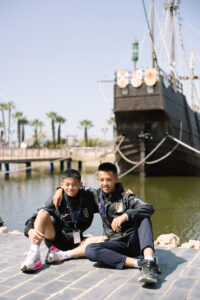 Imágenes de la visita de Dream Taiwán al Dolmen de Soto y al Muelle de las Carabelas 2 - Gañafote Cup