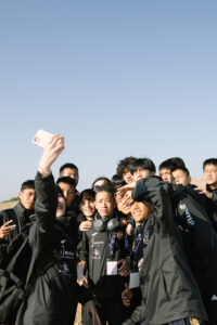 Imágenes de la visita de Dream Taiwán al Dolmen de Soto y al Muelle de las Carabelas 12 - Gañafote Cup